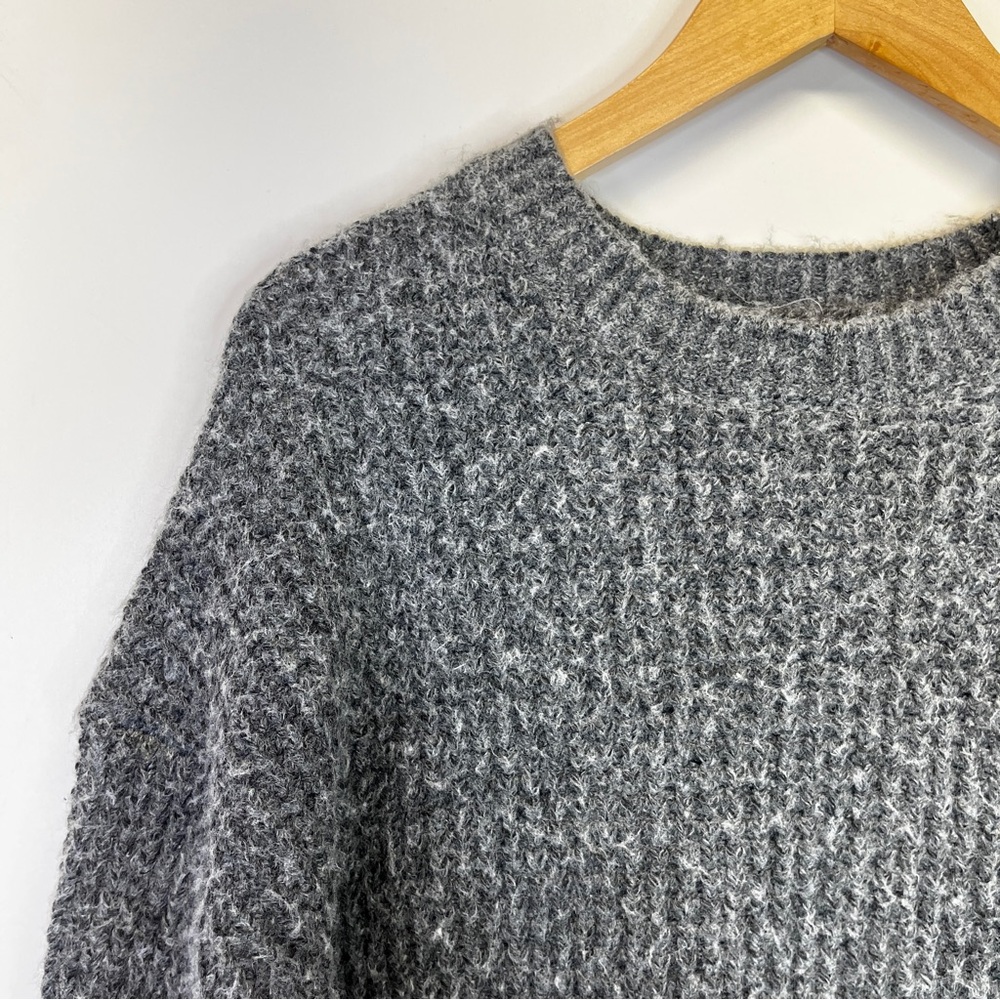 Vince Camuto Waffle Stretch sweater medium heather gray - XL - Picture 4 of 11